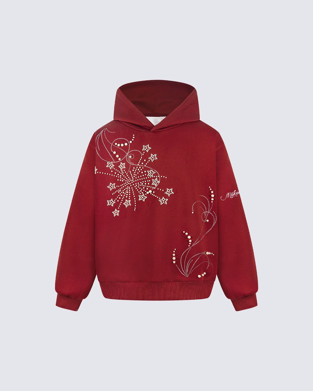 Vintage Studded Firework Hoodie
