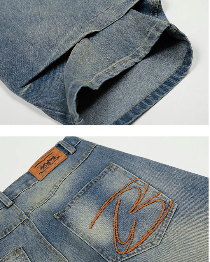 2026 American Vintage Wide-Leg Jeans