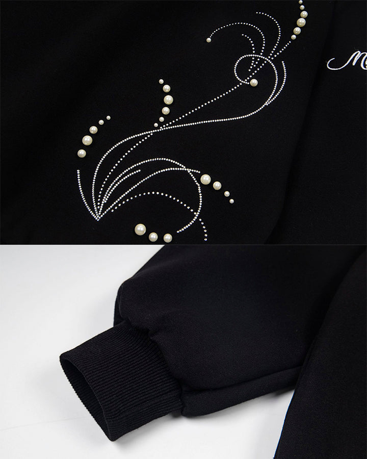 Vintage Studded Firework Hoodie