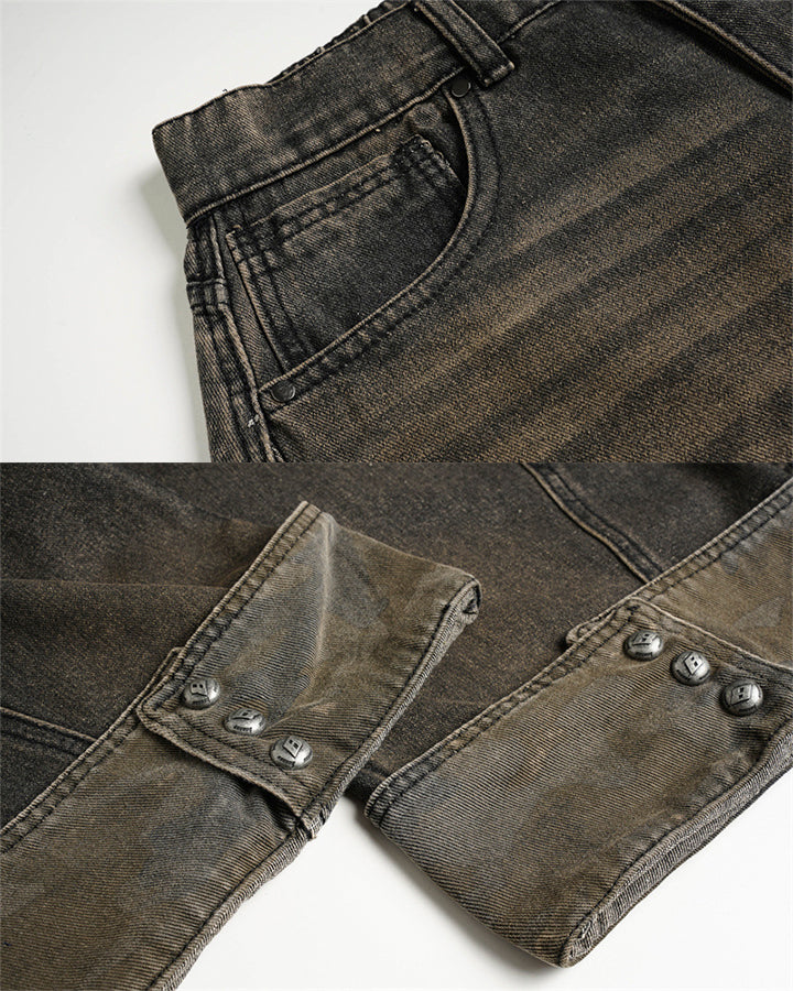 American Washed Structural Denim Jeans