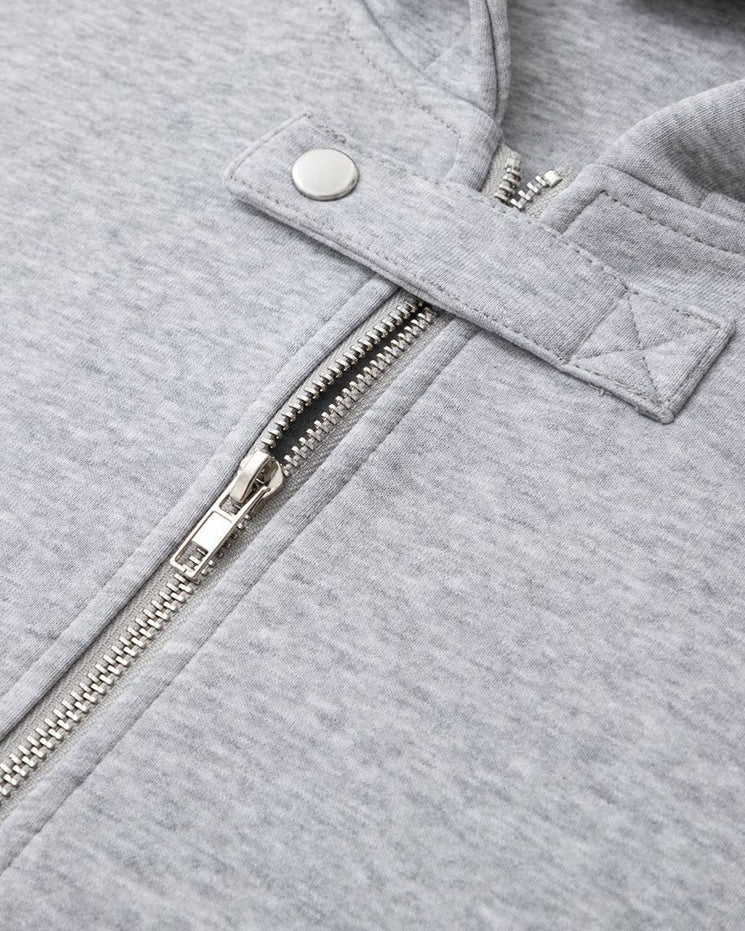 American Simple Loose Fit Hooded Sweatshirt