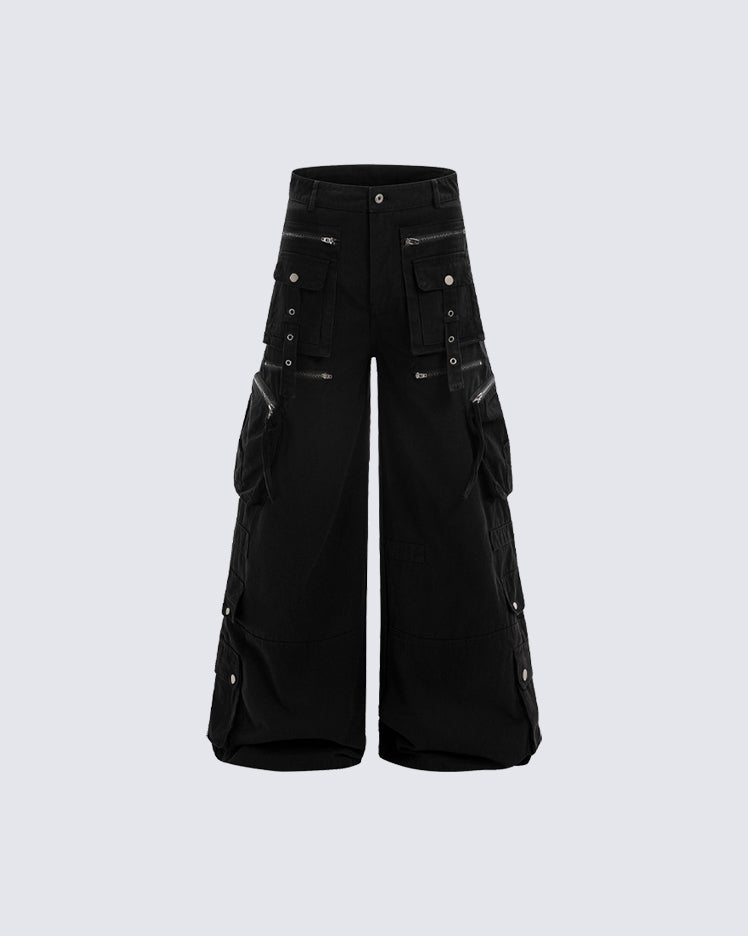 American Workwear Multi-Pocket Denim Pants