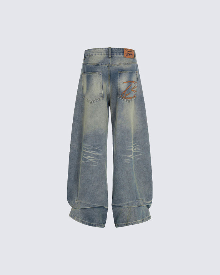 2026 American Vintage Wide-Leg Jeans