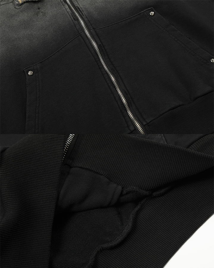 New Wasteland Style Zip Hoodie