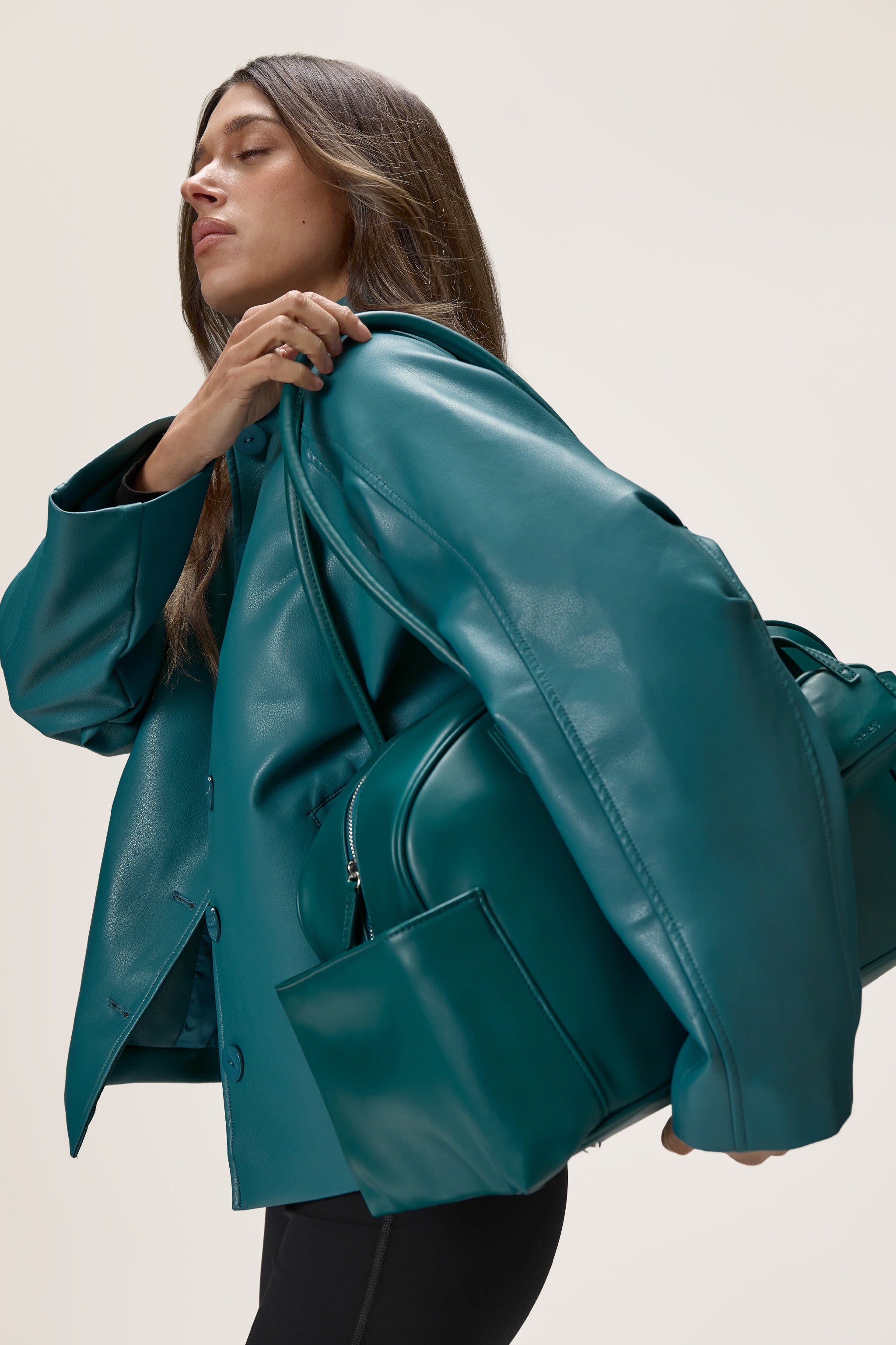 Junk Bowling Bag in Dark Cyan