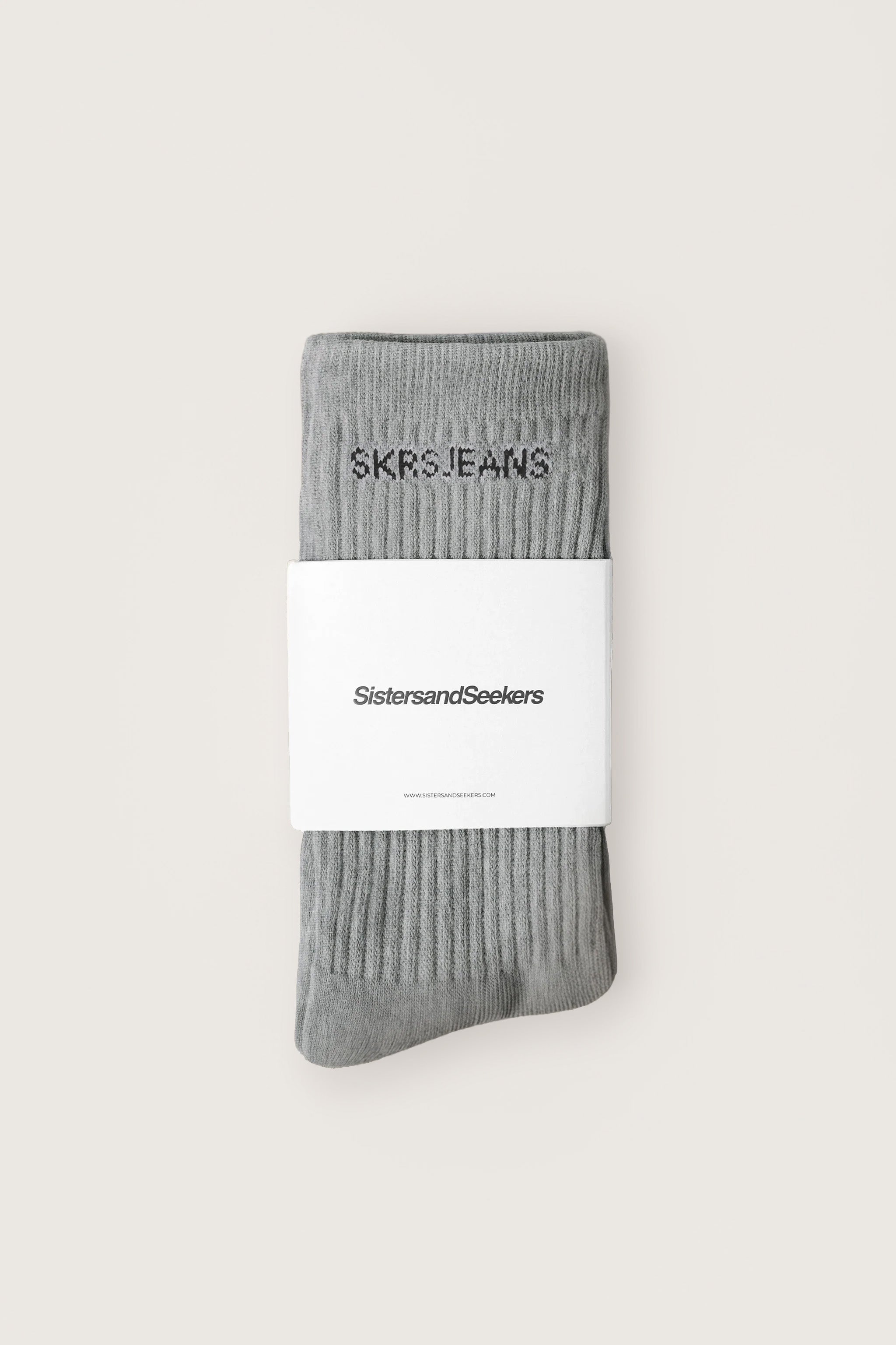 SKRS Classic Crew Socks in Grey