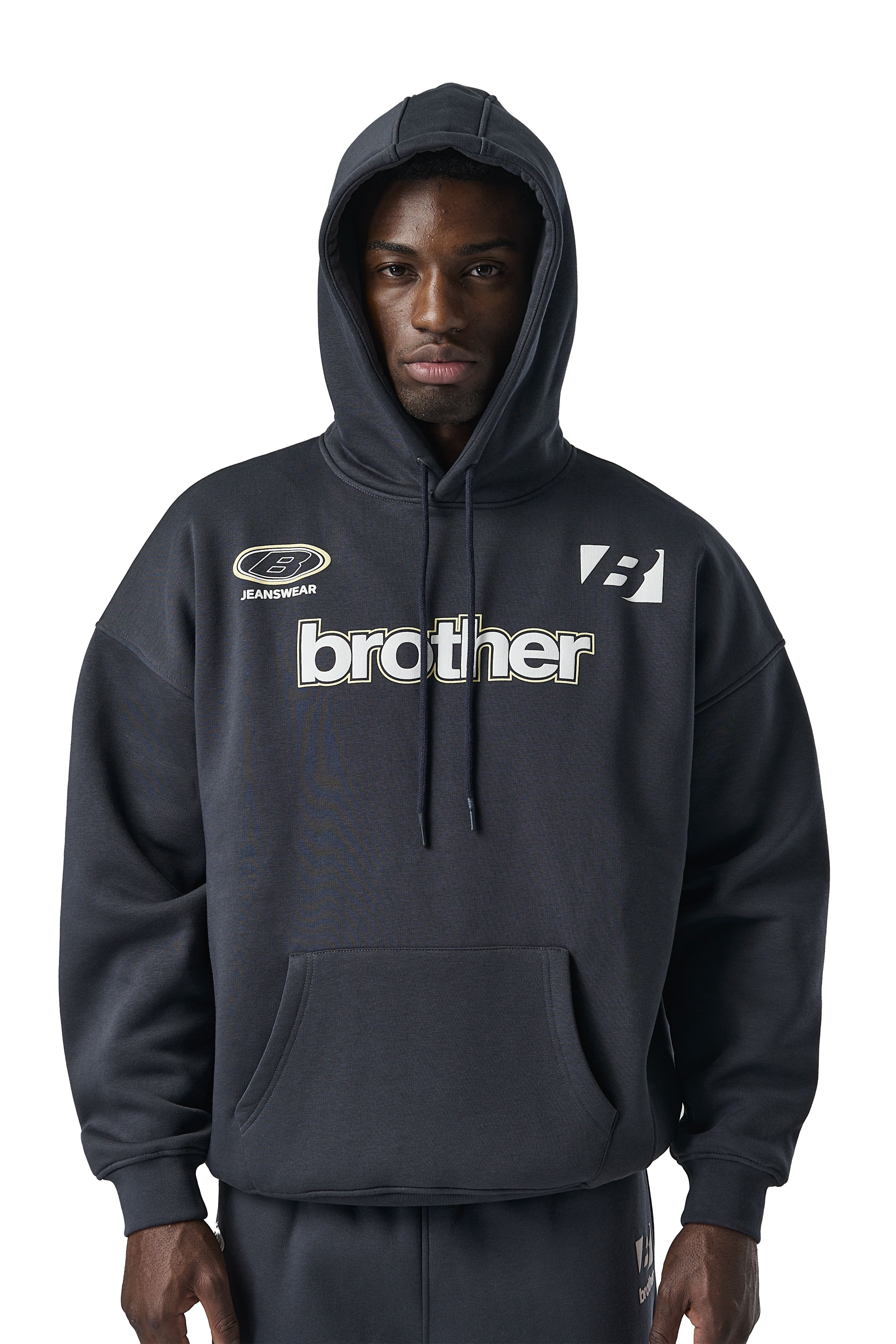 Motif Logo Hoodie