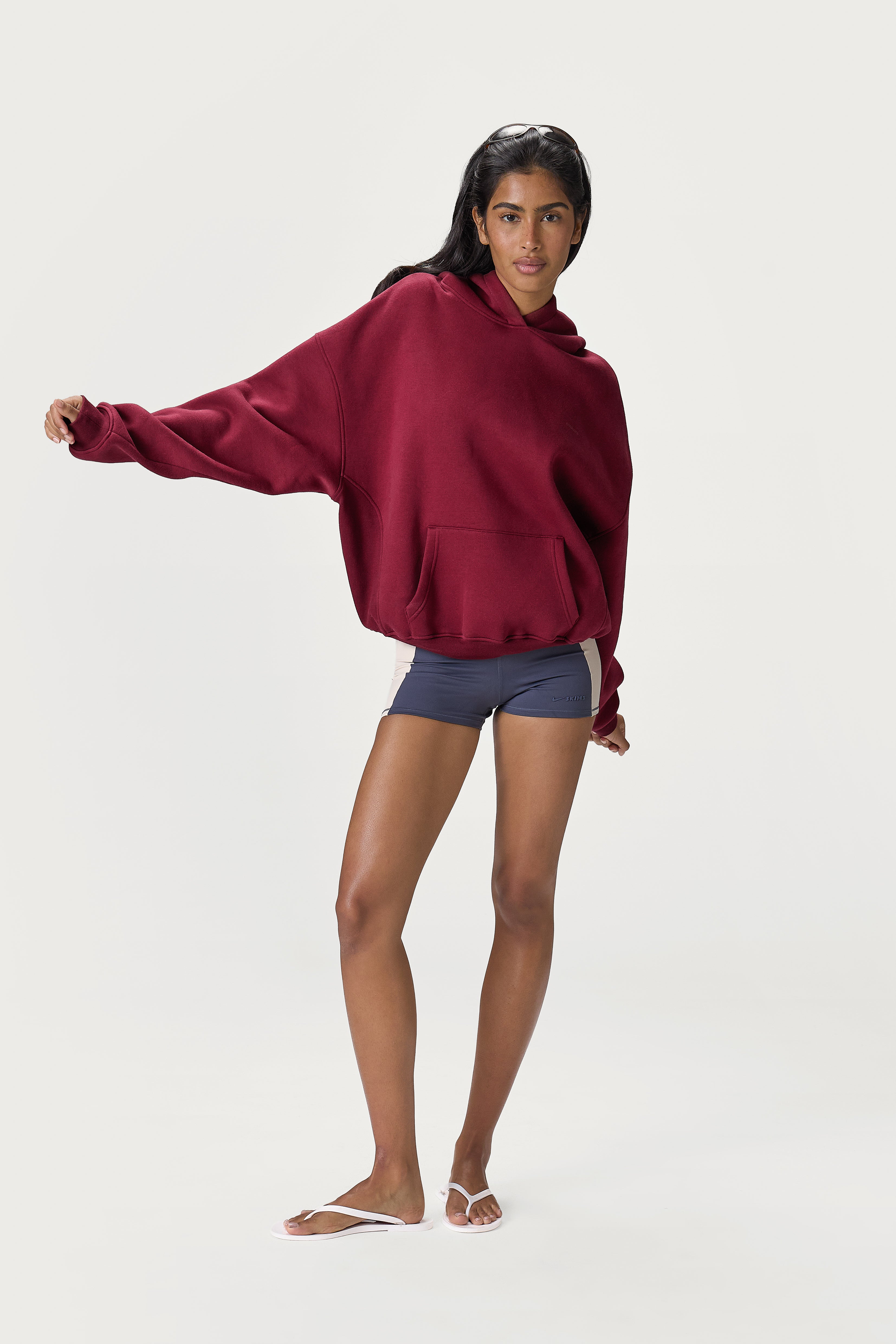 Seekers Classic Hoodie in Burgundy