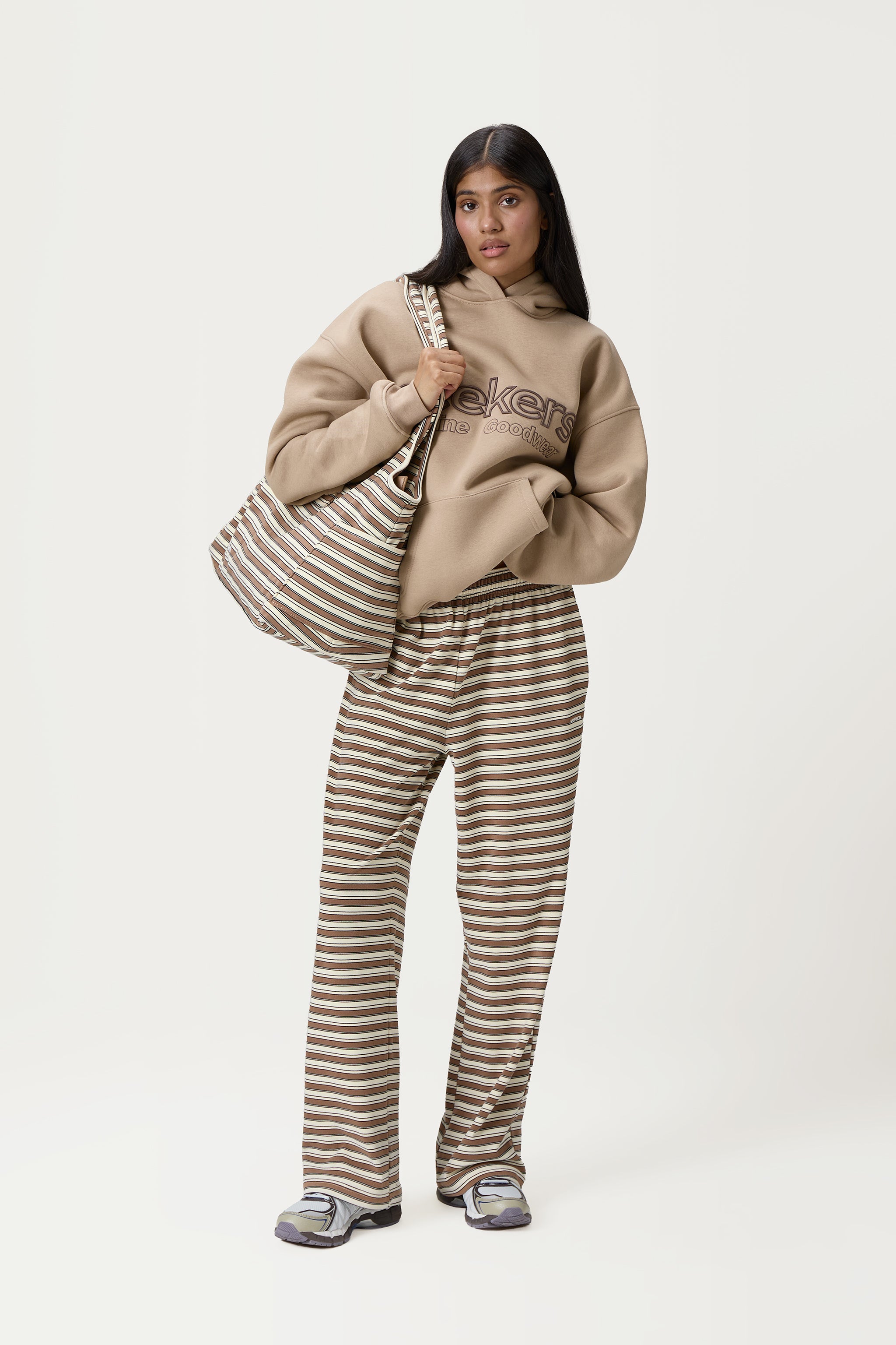 Seekers Goodwear Hoodie in Beige