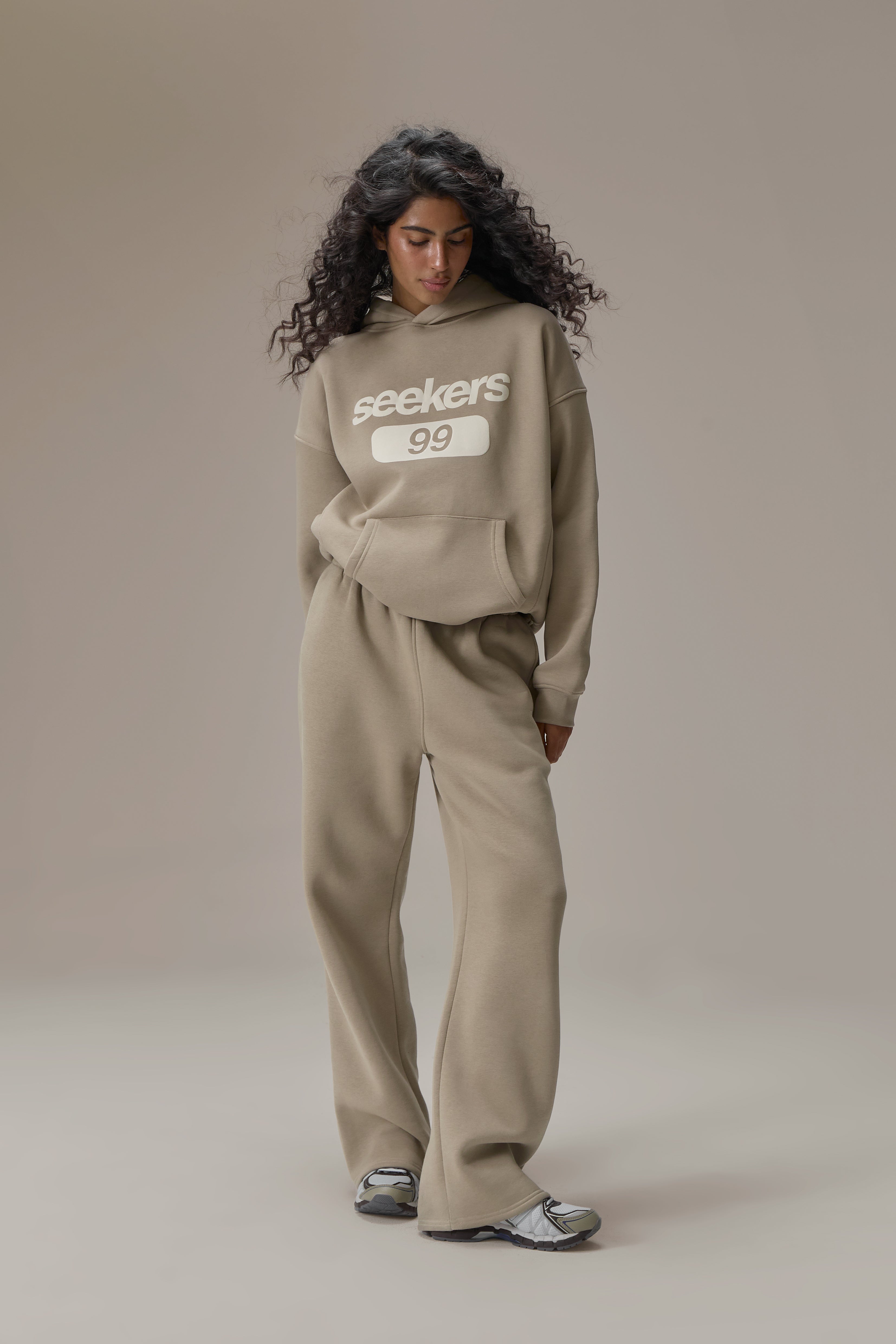 Seekers Tabby Original Hoodie in Beige
