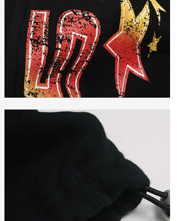 New Winter Hip Hop Vintage Fleece Casual Pants