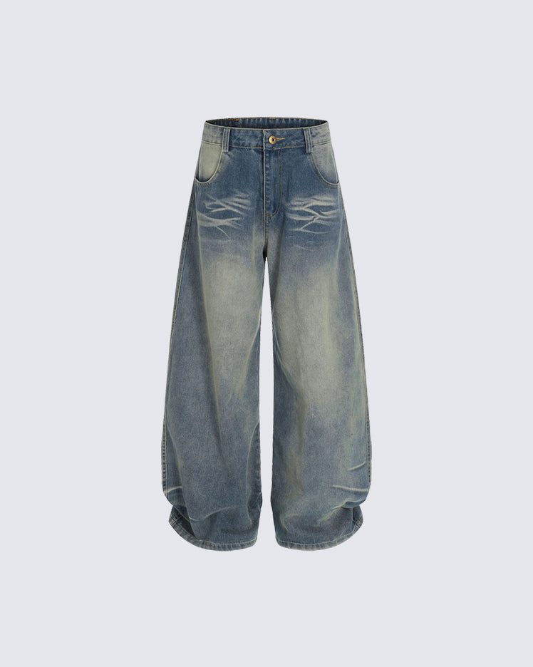 2026 American Vintage Wide-Leg Jeans