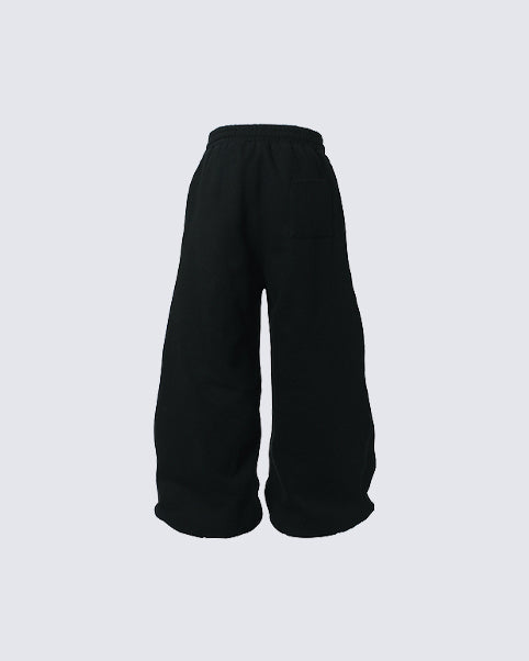 New Winter Hip Hop Vintage Fleece Casual Pants