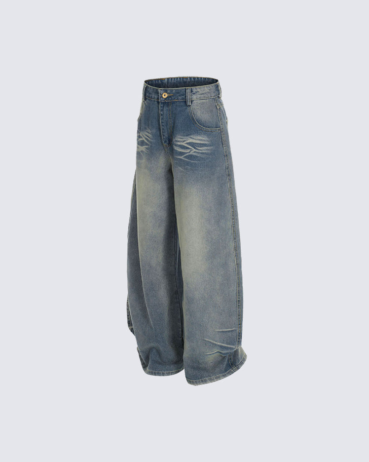 2026 American Vintage Wide-Leg Jeans