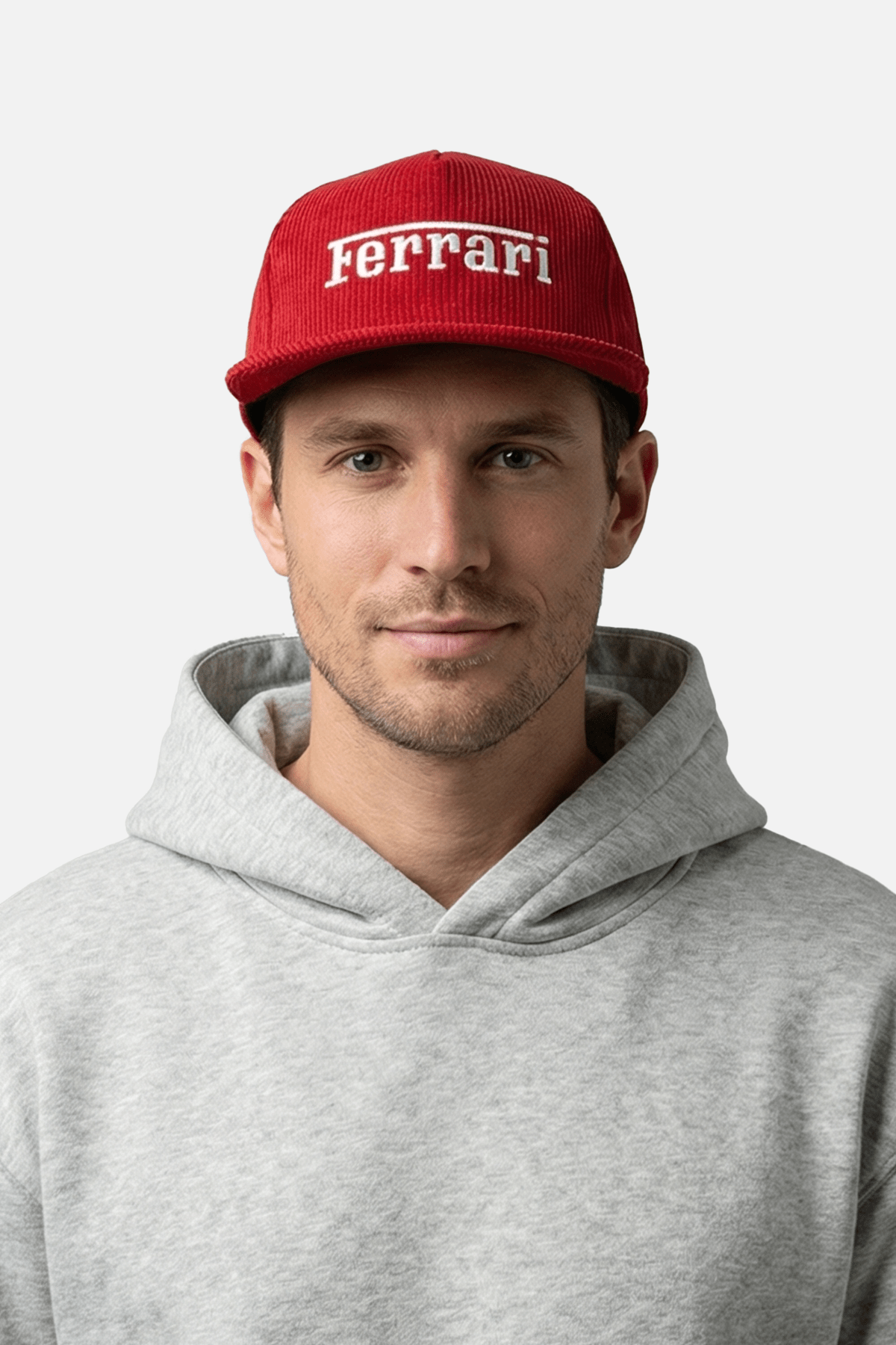 Ferrari Vintage Corduroy Cap – Red