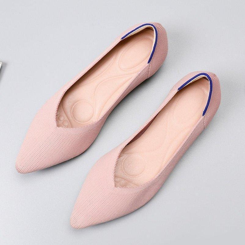 Ballet Flats for Bunions — Pointed Look, Wide Toe Box