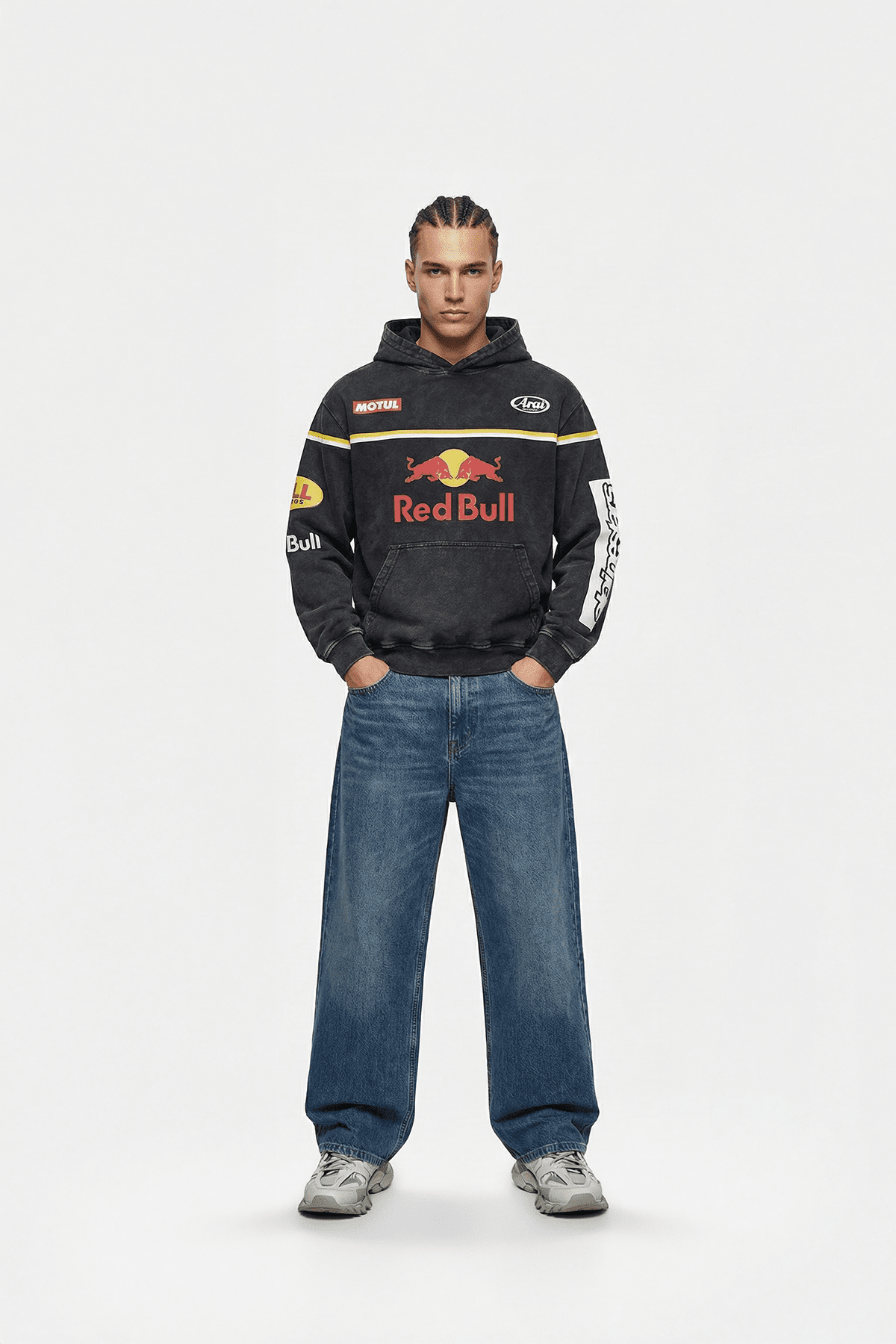 Red Bull Racing Oversized Hoodie – F1 & Moto Streetwear