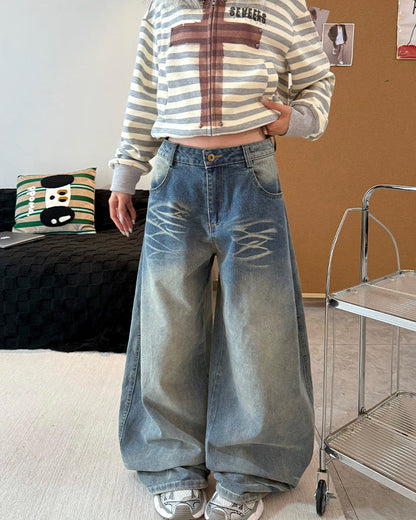 2026 American Vintage Wide-Leg Jeans