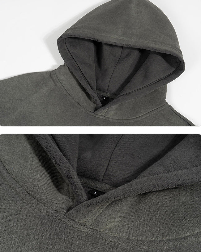 Cropped Heavyweight Hoodie