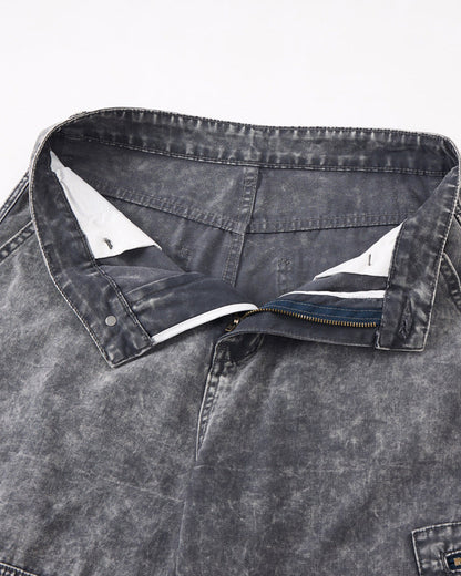American Street High-Street Curved Blade Casual Pants