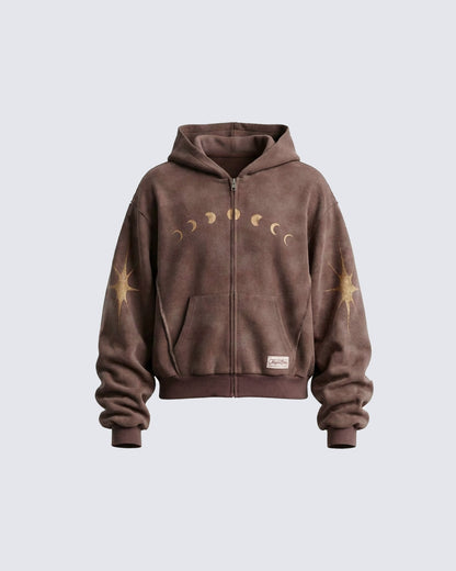 Unicorn – Street Hoodie – Coffee