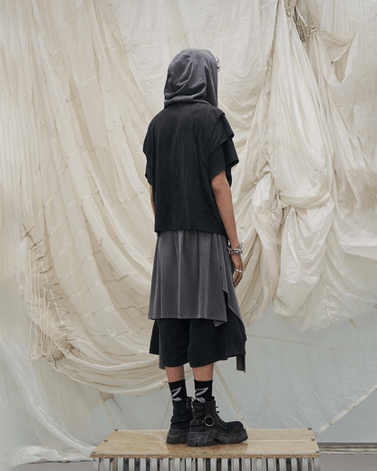 Detachable Flap Utility Sweatpants
