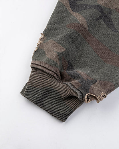 Camouflage Nirvana Graphic Hoodie