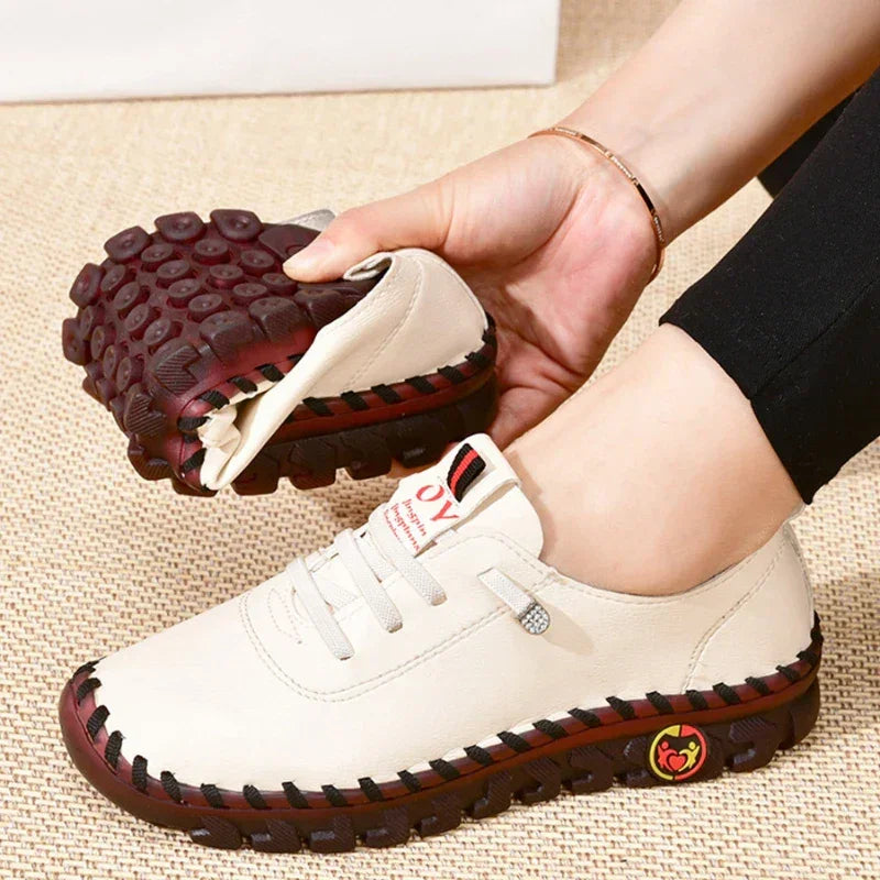 Slip-On Shoes for Bunions – Wide Round Toe, Ultra Soft Cushioned Insole