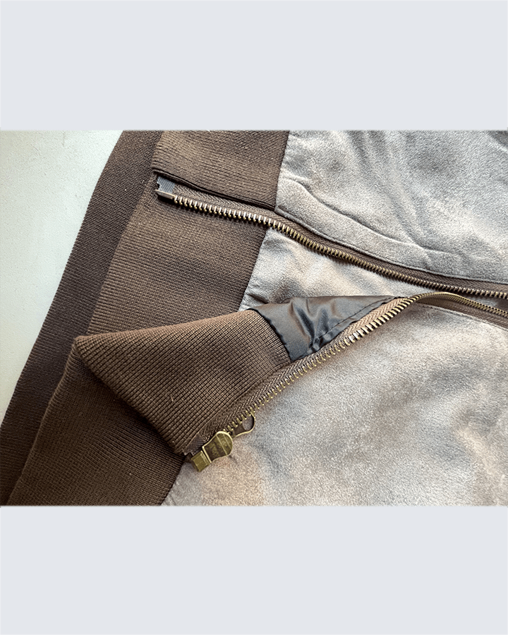 Faux Fur Zip-Up Hoodie
