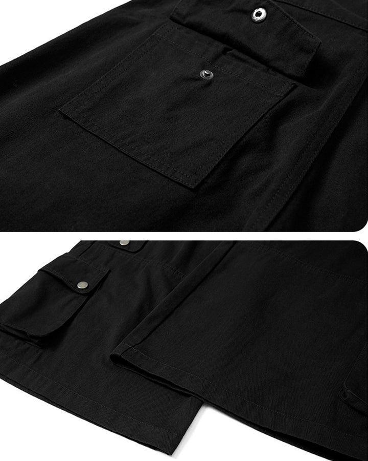 American Workwear Multi-Pocket Denim Pants