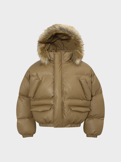 Ironclad Fur Collar Puffer Jacket