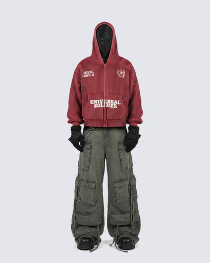Multi-Pocket Utility Cargo Pants