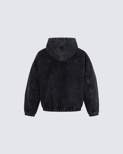 New Vintage Denim Toggle Jacket