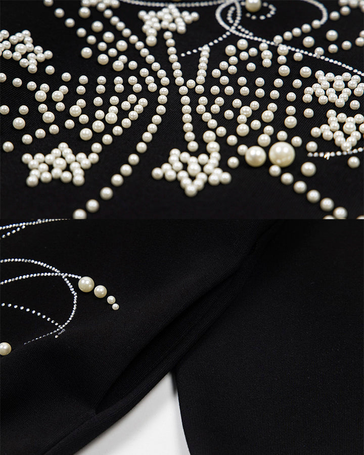 Vintage Studded Firework Hoodie
