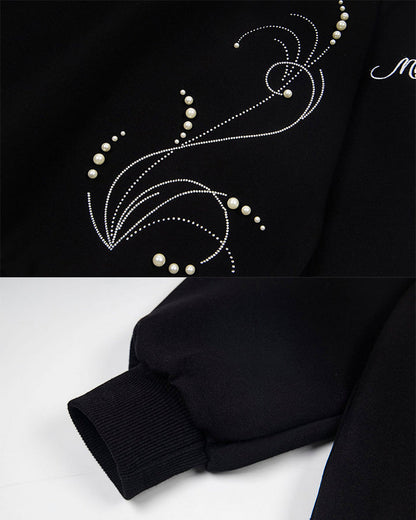 Vintage Studded Firework Hoodie