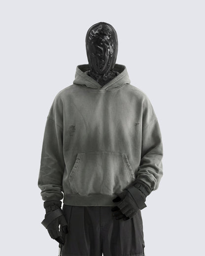 Cropped Heavyweight Hoodie