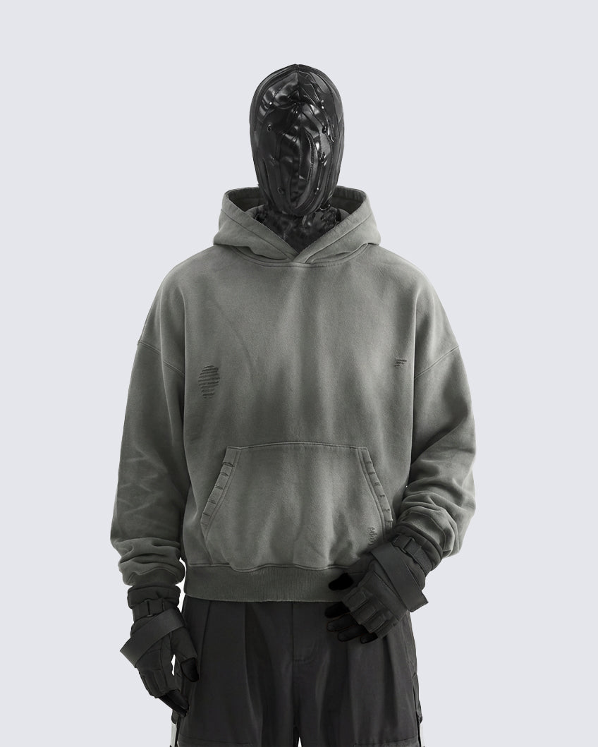 Cropped Heavyweight Hoodie