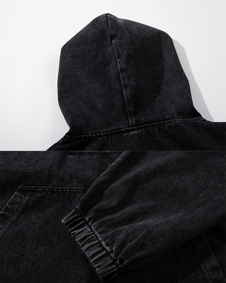 New Vintage Denim Toggle Jacket