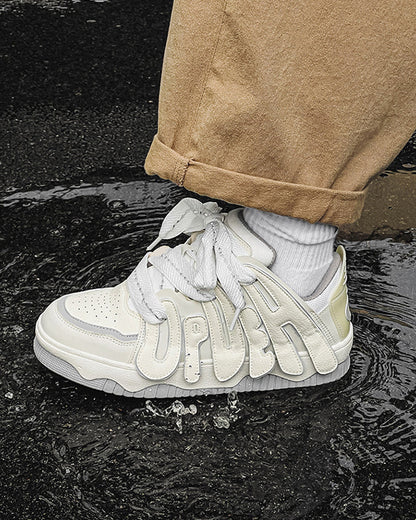 Stylish Chunky Sole Sneakers