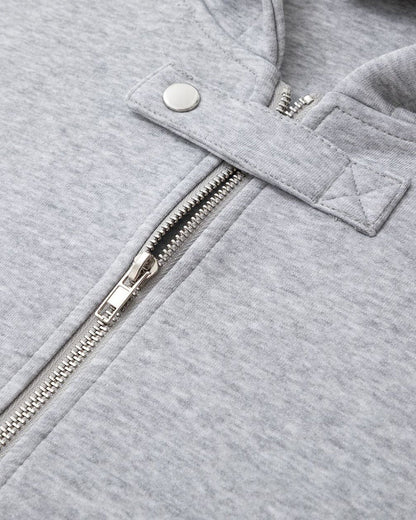 American Simple Loose Fit Hooded Sweatshirt