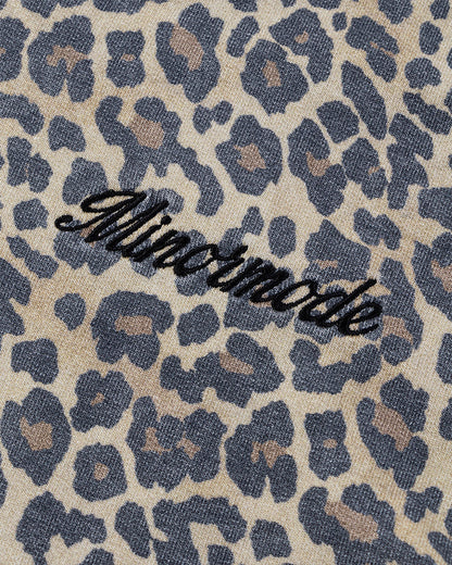 Leopard Print Zip-Up Hoodie