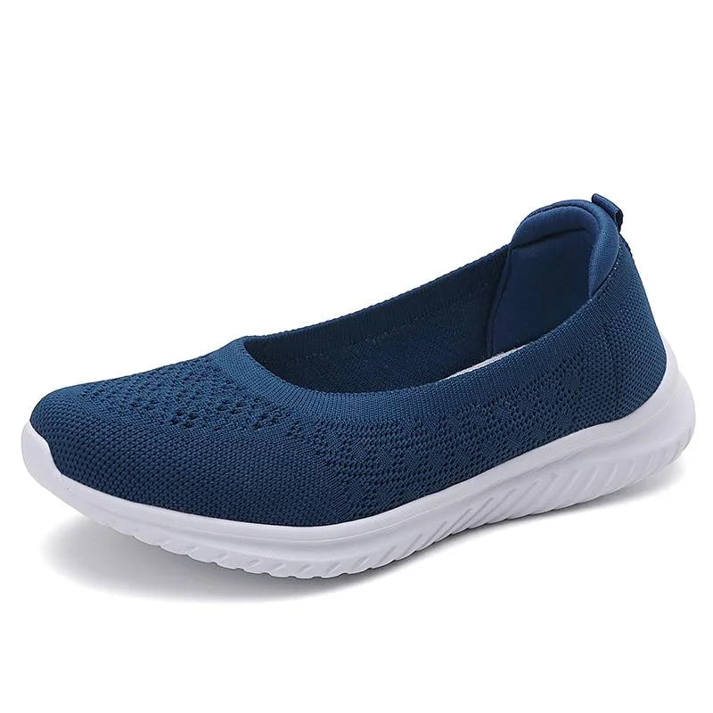 Bunion Slip-On Mesh Shoes for Women — Wide Toe Box, Removable Insole