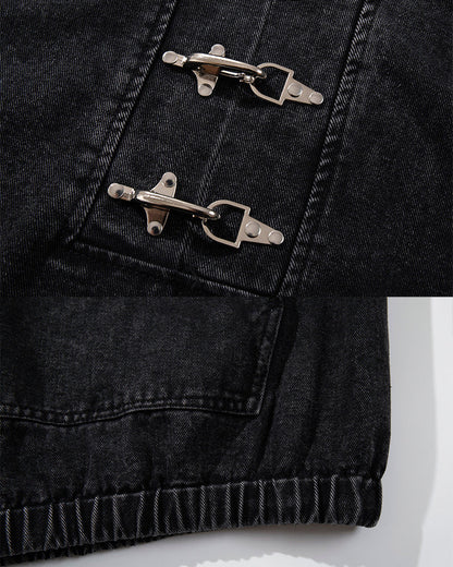 New Vintage Denim Toggle Jacket