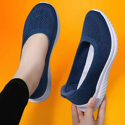 Bunion Slip-On Mesh Shoes for Women — Wide Toe Box, Removable Insole