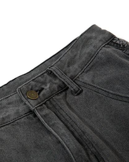 Patchwork Frayed Cargo Pants