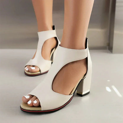 Gel-Cushion Kitten Heels — Bunion-Friendly Roomy Toe