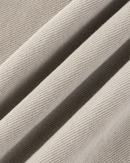 Khaki Wide-Leg Utility Pants