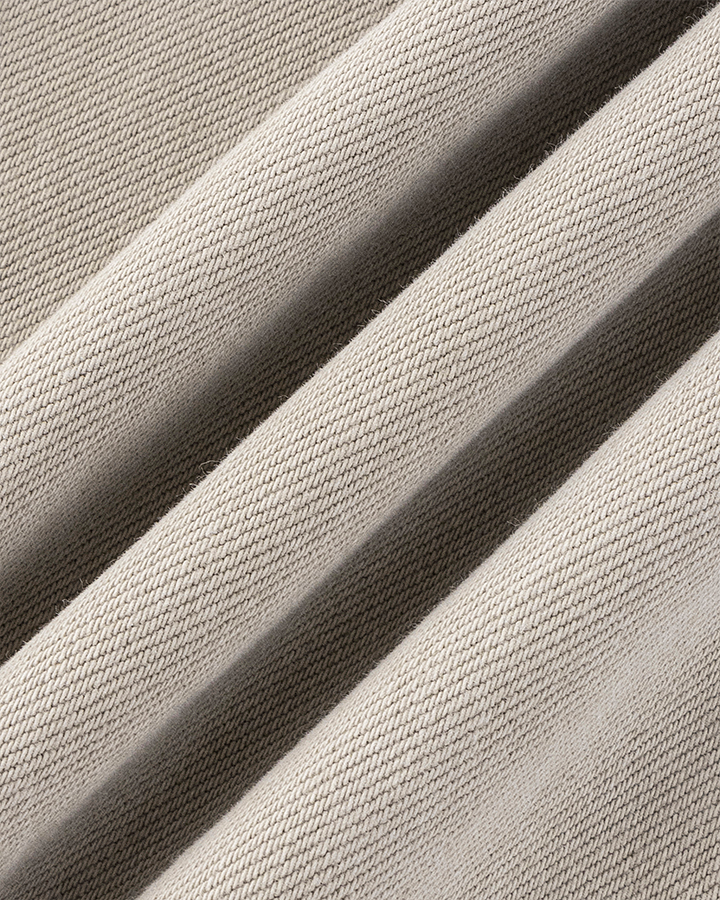 Khaki Wide-Leg Utility Pants