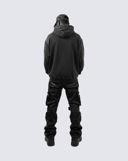 Tribal Flame Graphic Hoodie