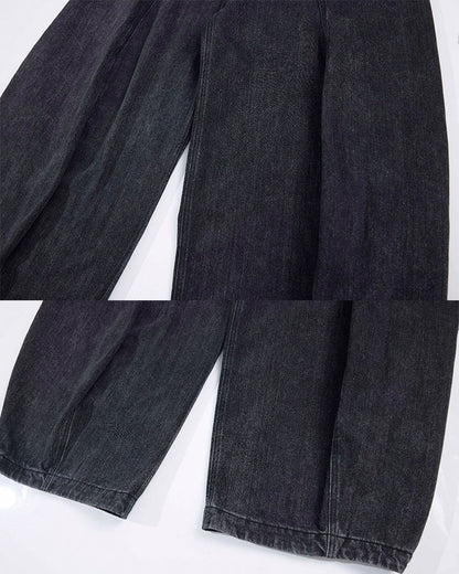 Winter New Vintage Balloon Wide-Leg Jeans
